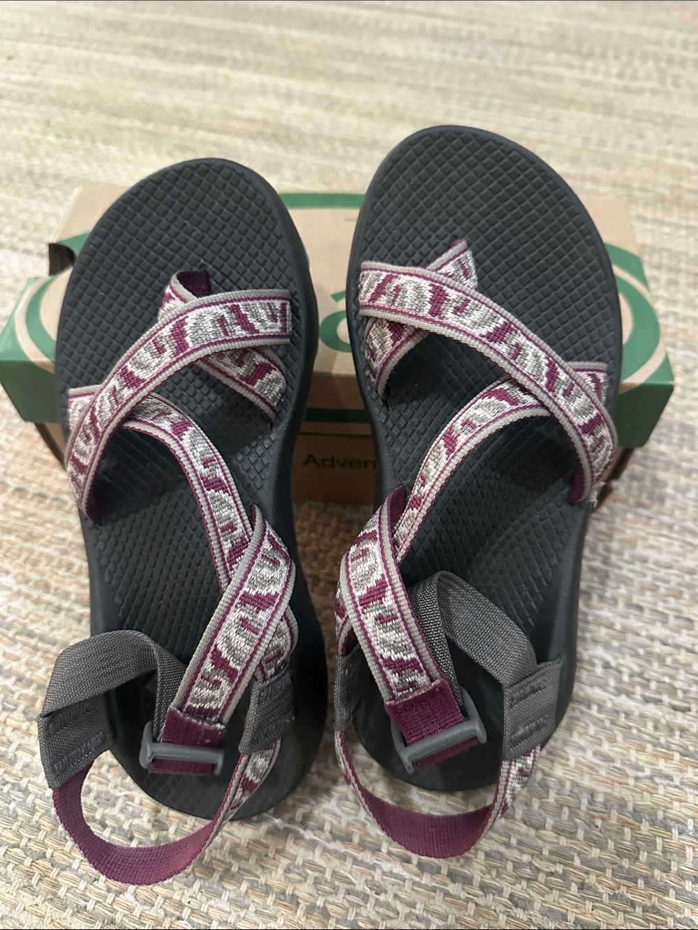 Chaco Women's Z2 Unaweep, Flow, Chambray. Like new- worn once